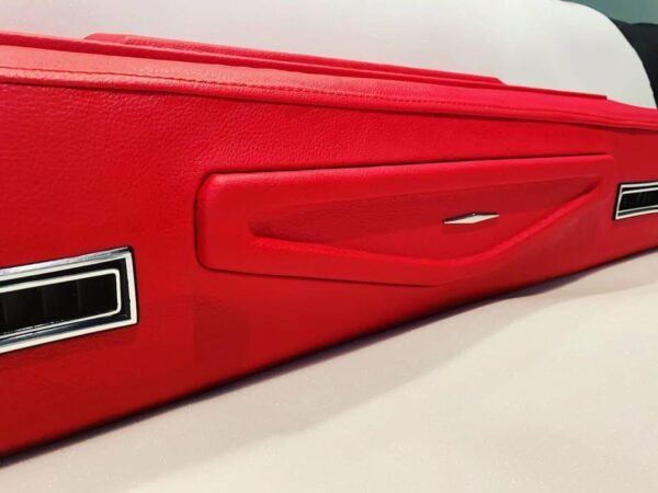 Custom C10 dash with integrated audio provisions and custom door panels. - Image 2